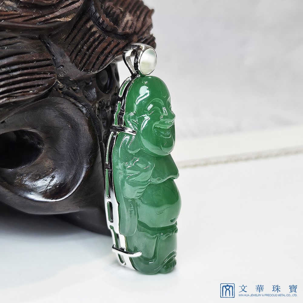 翡翠立姿彌勒