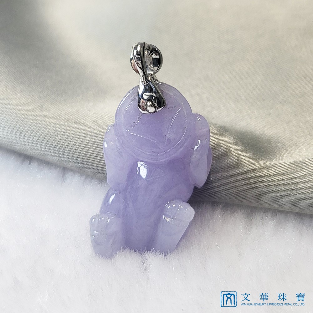 紫貔貅玉墜(已售出)