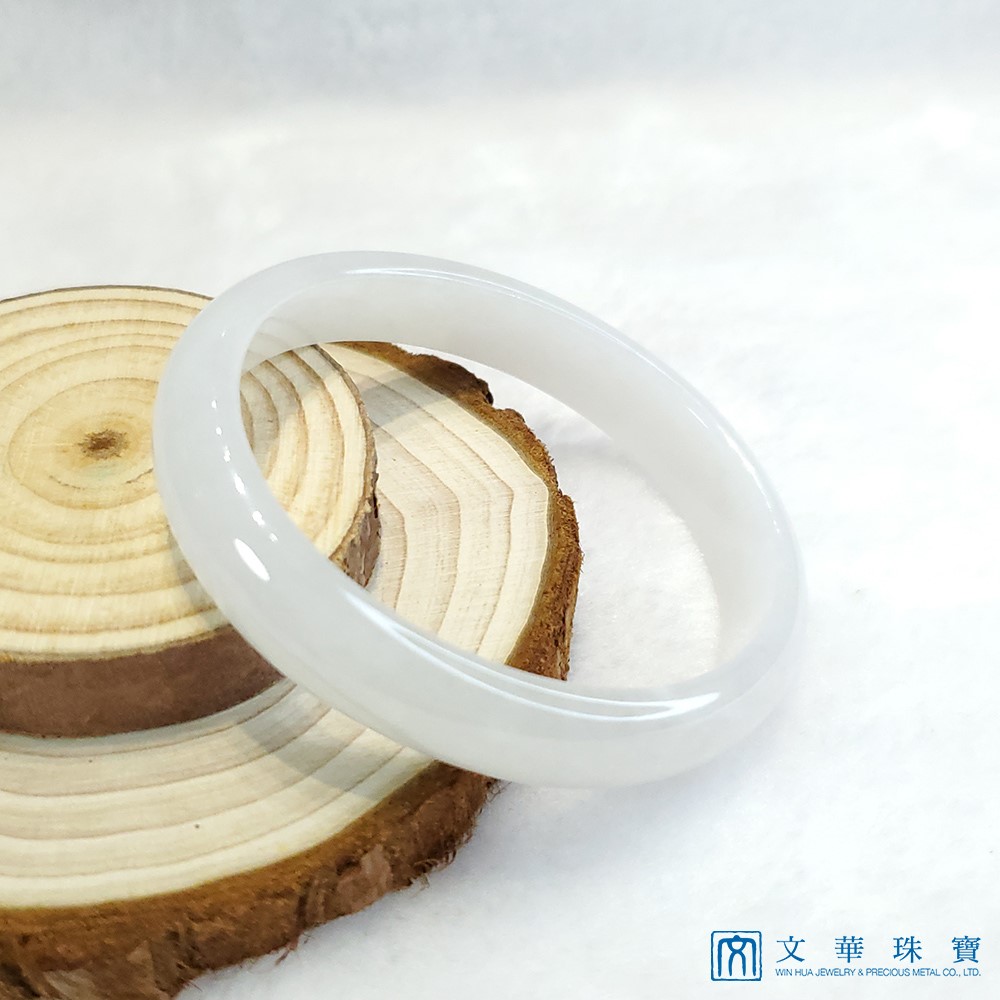 冰糯種白翡貴妃鐲 17.5圍
